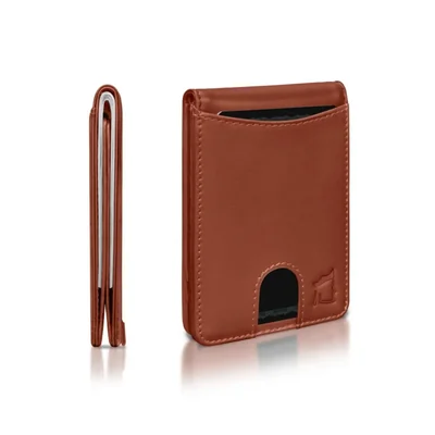 Billetera Kingly Slim con Bloqueo RFID en Terracota