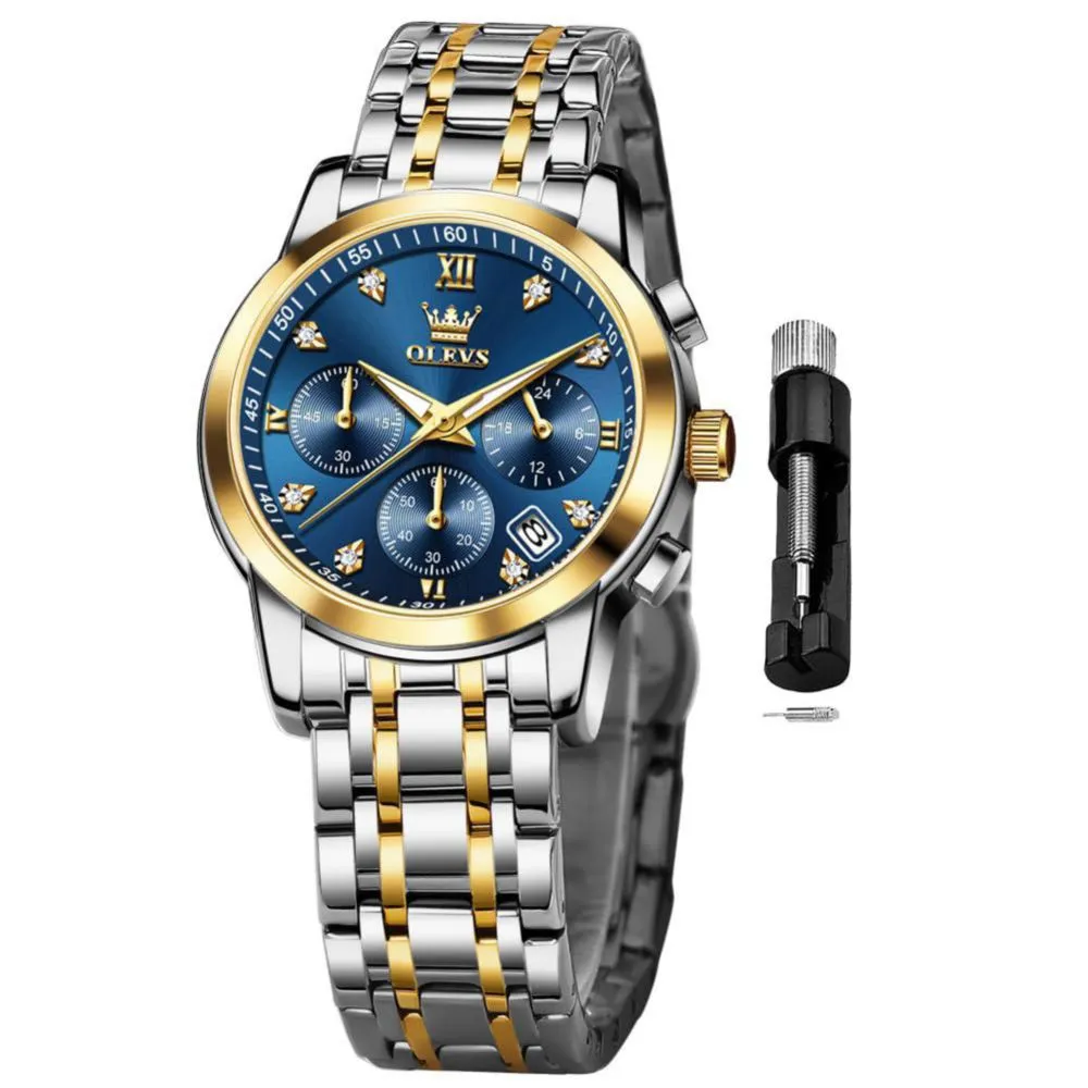 Reloj OLEVS sumergible elegante dama