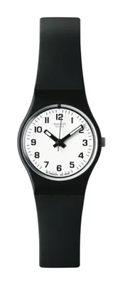 Reloj Swatch Lady Black de Polímero con Cuarzo Resistente al Agua 31 mm