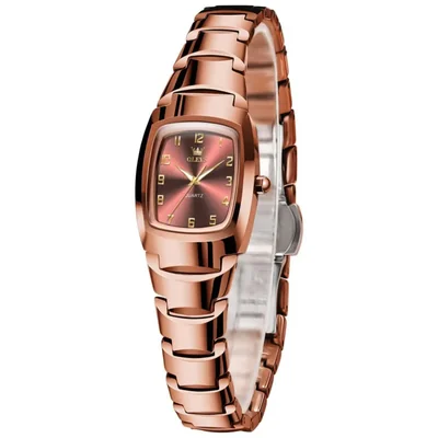 Reloj OLEVS sumergible cuero dama