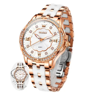 Reloj NIBOSI analógico acero elegante
