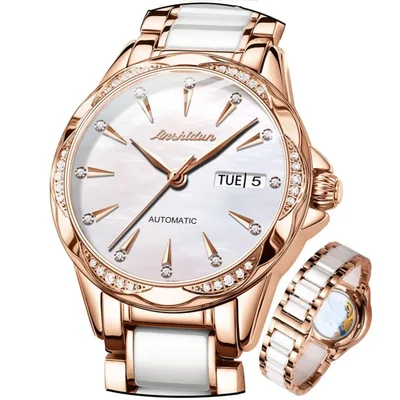 Reloj AVANER analógico acero dama