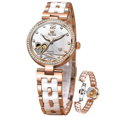 Reloj OLEVS automático sumergible acero