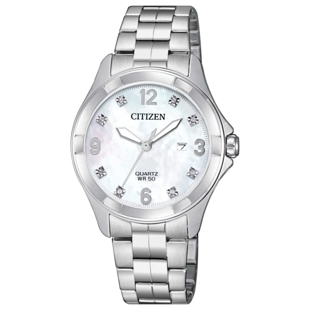 Reloj MASTOP automático dama plateado