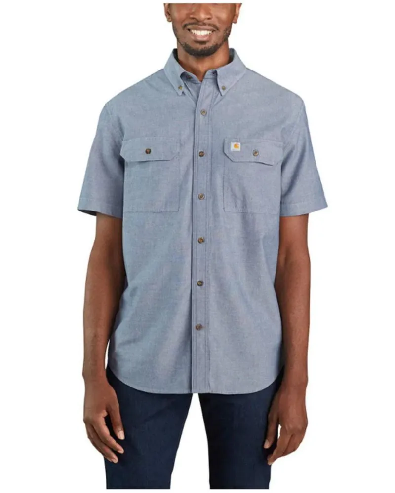 CAMISA Carhartt 4XL Chambray azul denim