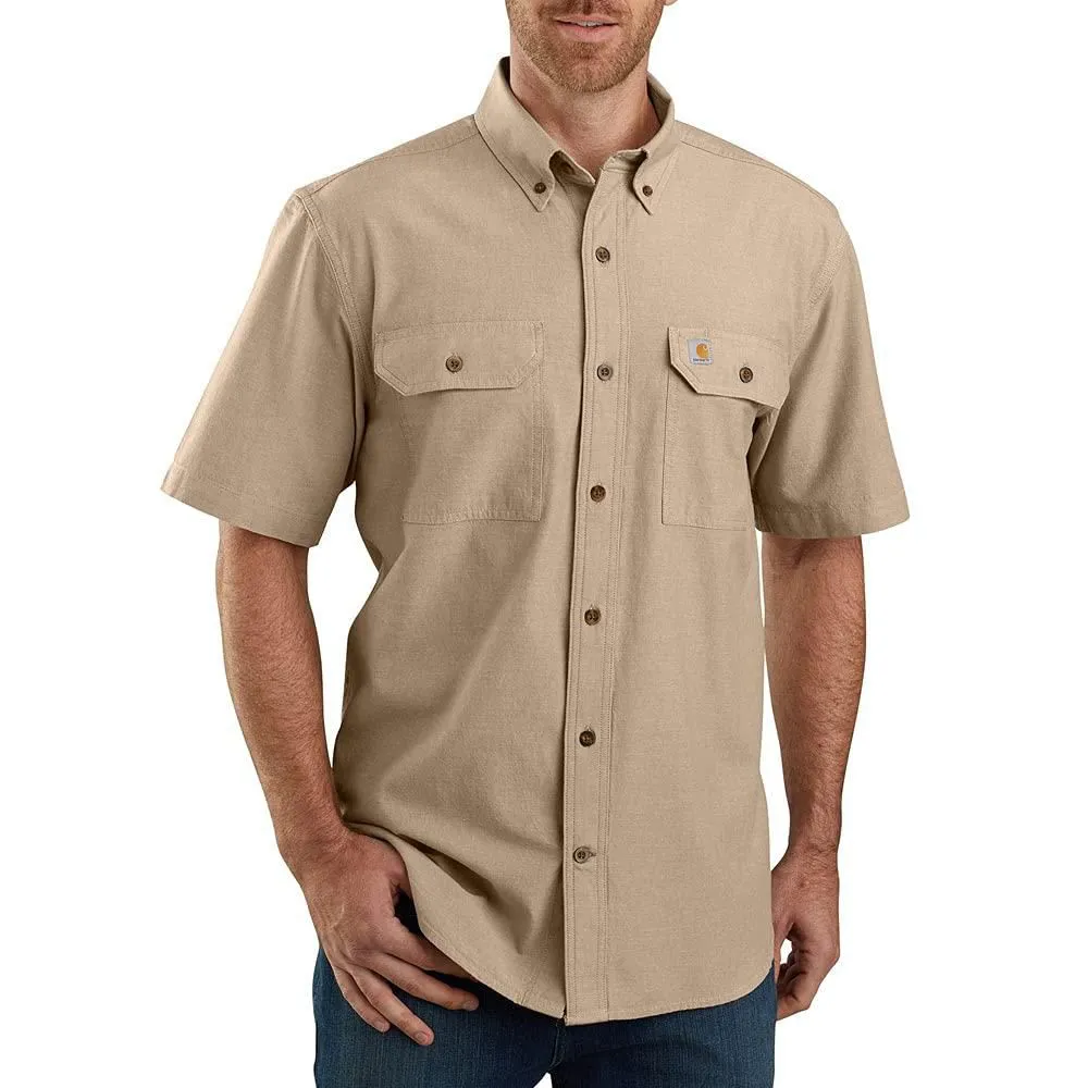 CAMISA Carhartt 4XL Chambray color marrón oscuro