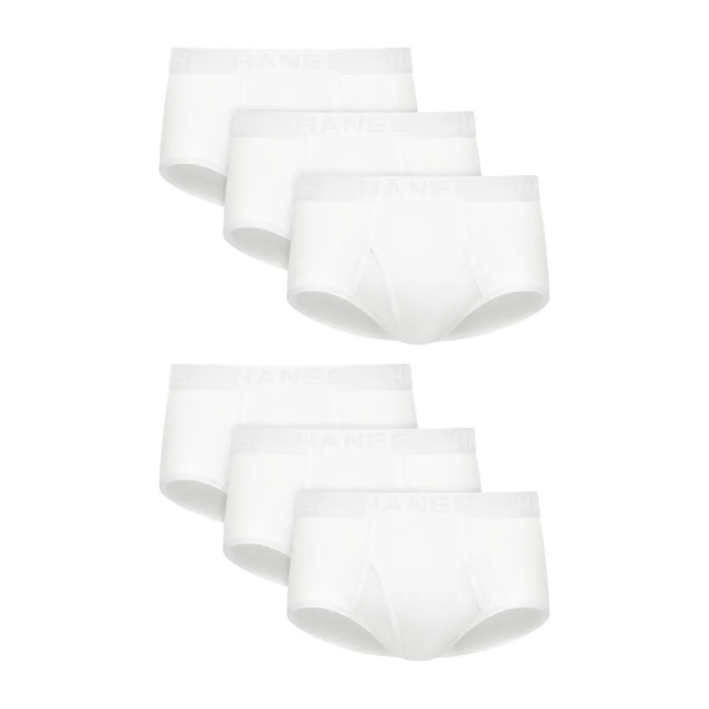 Calzoncillos Hanes 6‑Pack ComfortSoft de absorción de humedad