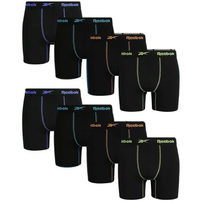 Calzoncillos boxer Reebok Pack de 8 Performance 15 cm