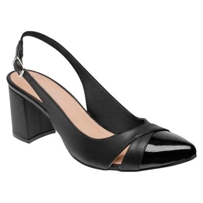 Zapatillas Back en Piel vegana – Negro