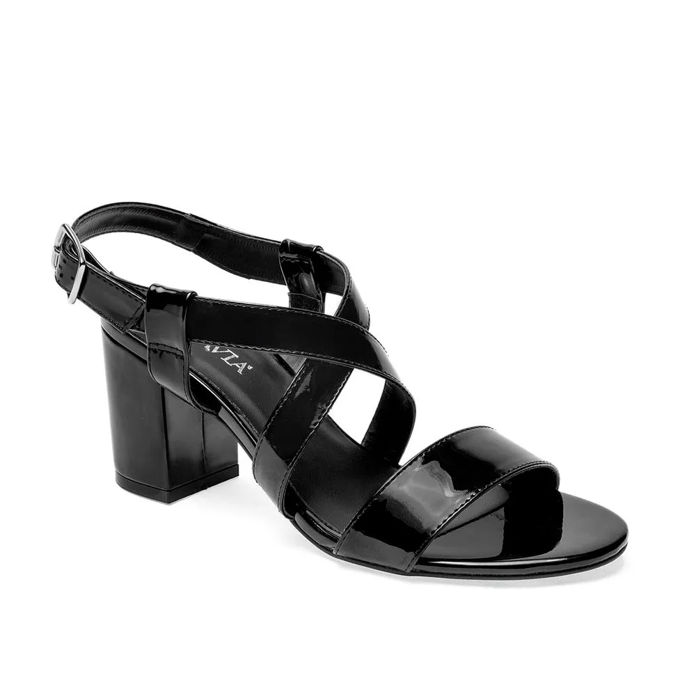 Pravia Zapatos para mujer negro charol, código 126125-E