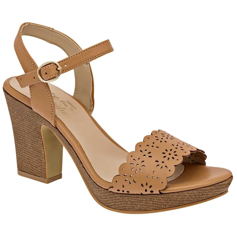 D'Cristian Zapatos para mujer camel, código 101333-1