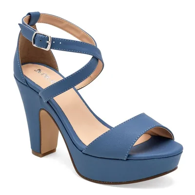 Pravia Zapatos para mujer azul, código 125673-E