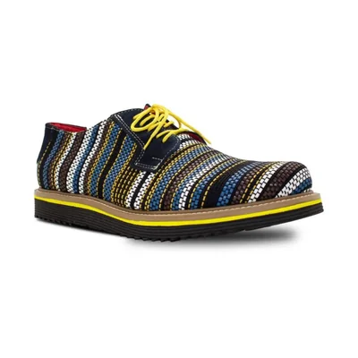 ZULL ZAPATO DERBY PARA HOMBRE AZUL Cod 150217-F