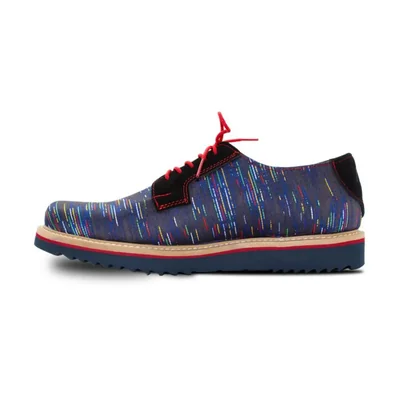 ZULL ZAPATO DERBY PARA HOMBRE AZUL Cod 150215-F