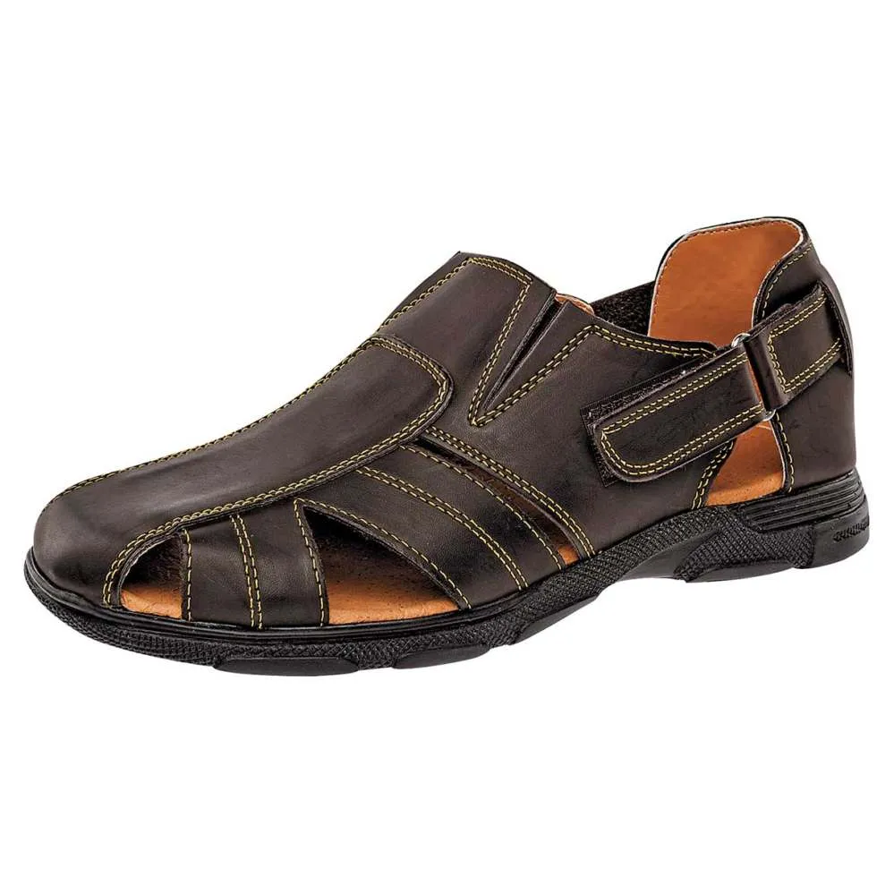 Indios Sandalia para hombre café, código 58511-1
