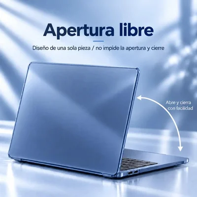 Mr Gadgets Funda Para Macbook Air 13.6 M2 M3 M4 M5 - Protección que respeta el diseño de tu Laptop