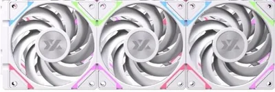 KIT 3 VENTILADORES XYZ VORTEX PRO 120*120*25MM ARGB WHITE