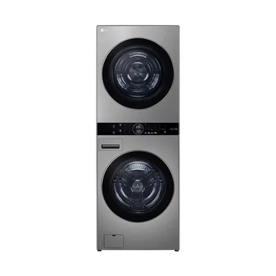 Torre de Lavado LG Ia 25Kgs Wk25Vs6 Plata Gas