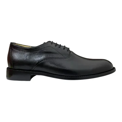 Zapatos negros de vestir Piel Suela de cuero formales