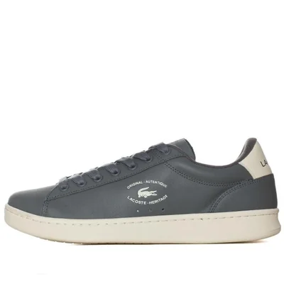 Tenis Lacoste Carnaby Set - 48SMA0012MX2M1 - Gris Oscuro - Hombre