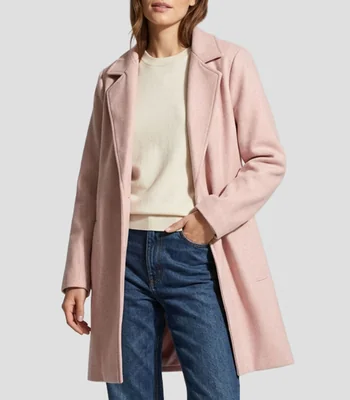 Abrigo Midi abierto Mujer