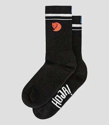 Calcetín deportivo liso Hoja Unisex