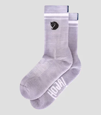 Calcetín deportivo liso Hoja Unisex