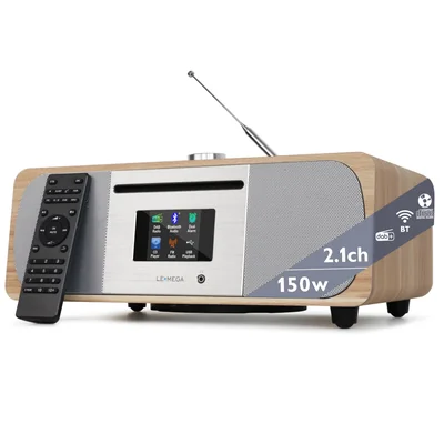 Sistema Estéreo Integrado Lemega M6p 150w Bluetooth Cd - Venta Internacional.