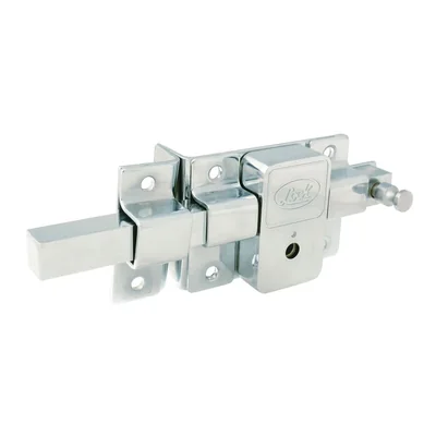 Cerradura Derecha Barra Libre Cromo Brillante Lock