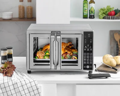 Horno Eléctrico con Freidora Gourmia GTF2468 24 Litros