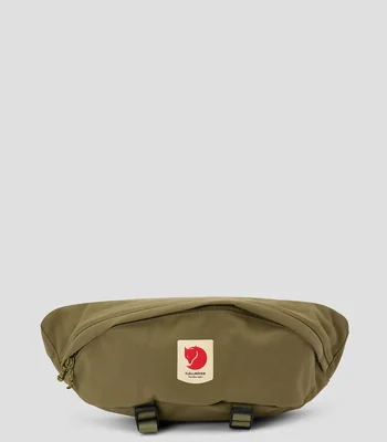Cangurera verde lisa Ulvö Hip Pack Large Hombre
