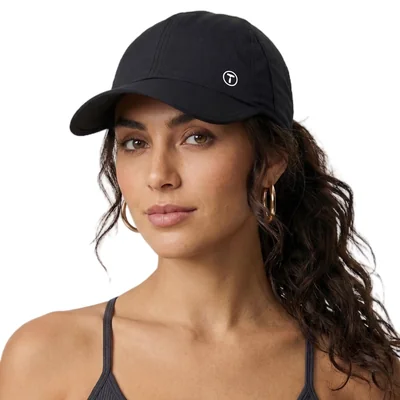 Gorra Top-ex Con Ranura Para Coleta Alta Protección Solar Upf 50 Negro Para Mujer - Venta Internacional.