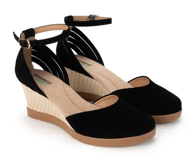 Sandalias Casuales Andrea con Aplicación de Yute para Mujer