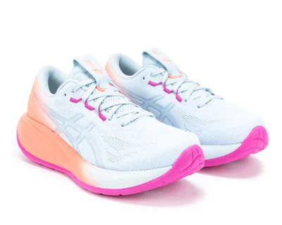 Tenis para Correr Asics Gel-Cumulus 28 Sunny Sizzle Blancos para Mujer