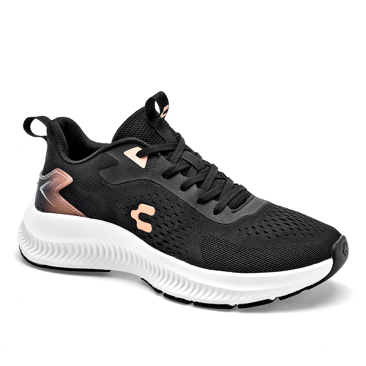 Tenis Charly Negros Para Mujer