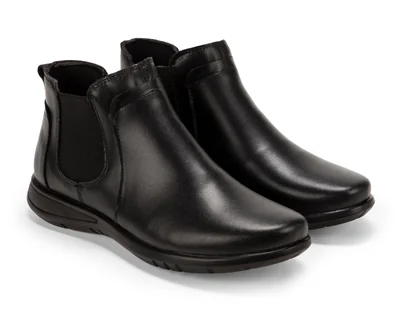 Botas Confort Negras Clarks de Piel para Mujer