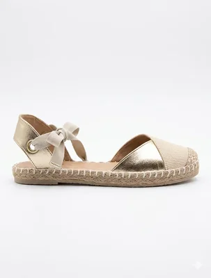 Alpargatas Golden Shoes 0246 Oro Casual Dama