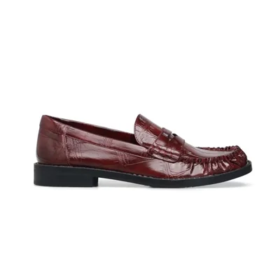 Mocasín Mada Dawn Tinto Acabado Craquel para Mujer