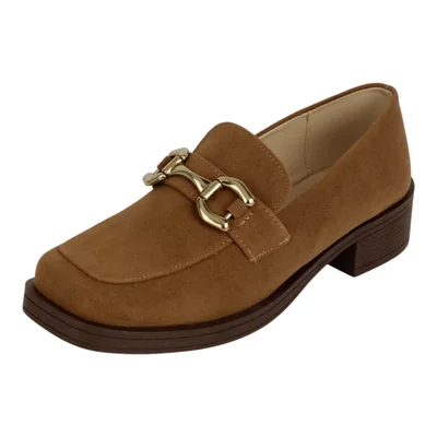 Mocasines Rbcollection Café Para Mujer