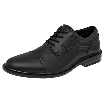 Zapato Vestir Negro Total Negro Caballero