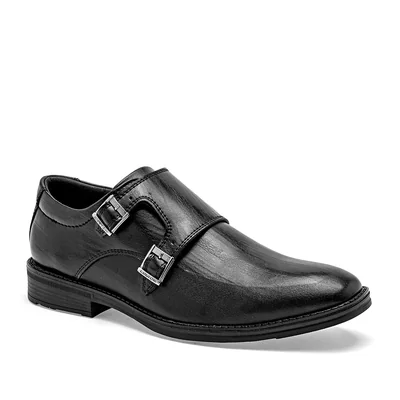 Negro Total Zapato De Vestir Para Hombre Negro