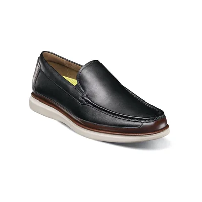 Mocasín Casual Florsheim Tropics Venetn Negro Piel Para Hombre