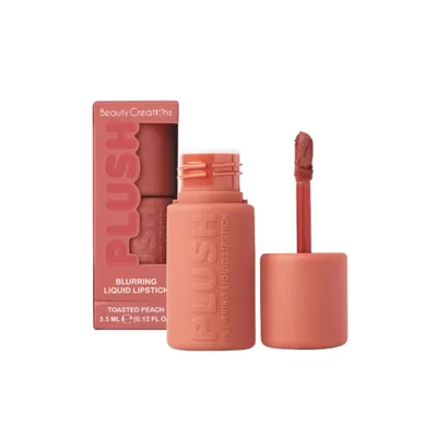 Plush Labial Liquido Mate Toasted Peach Beauty Creations