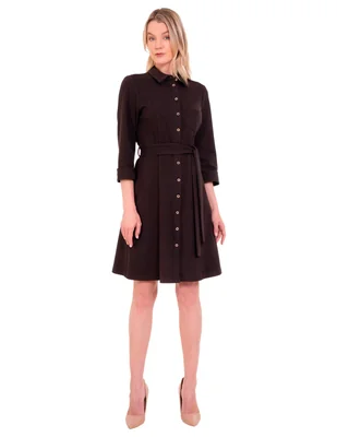Vestido a la rodilla casual para mujer