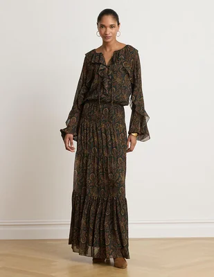 Vestido largo casual para mujer