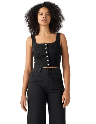 Blusa manga corta para mujer