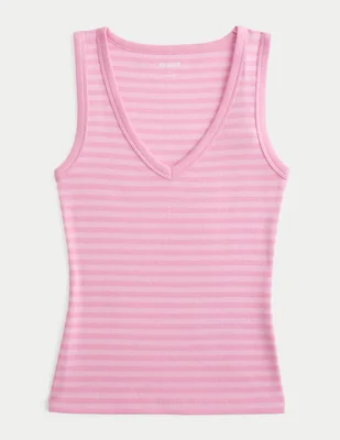 Playera cuello v mujer