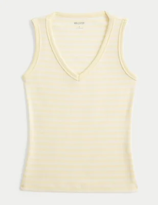 Playera cuello v mujer