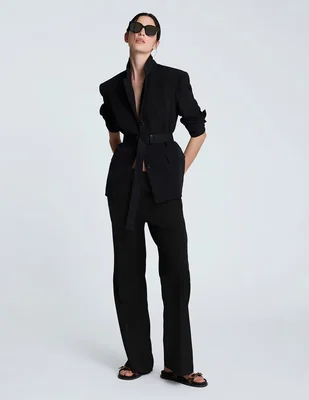 Pantalón acampanado para mujer
