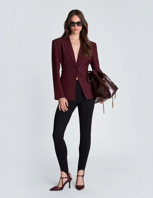 Saco sastreado casual para mujer